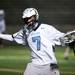 Skyline goalie PJ Merica argues with a referee on Tuesday, April 9. AnnArbor.com I Daniel Brenner